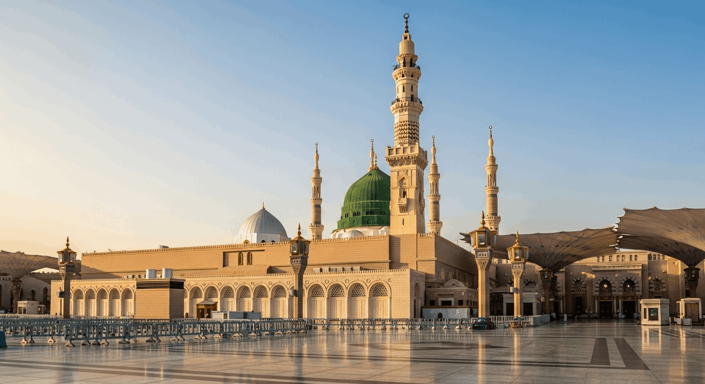 Masjid Nabawi Madinah Umrah pilgrimage with Muqaddas spiritual journey