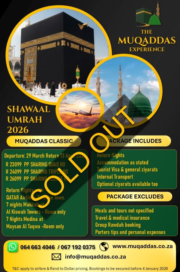 Muqaddas Classic Package 2026
